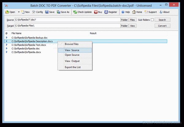 Batchwork Doc to PDF Converter Free Download