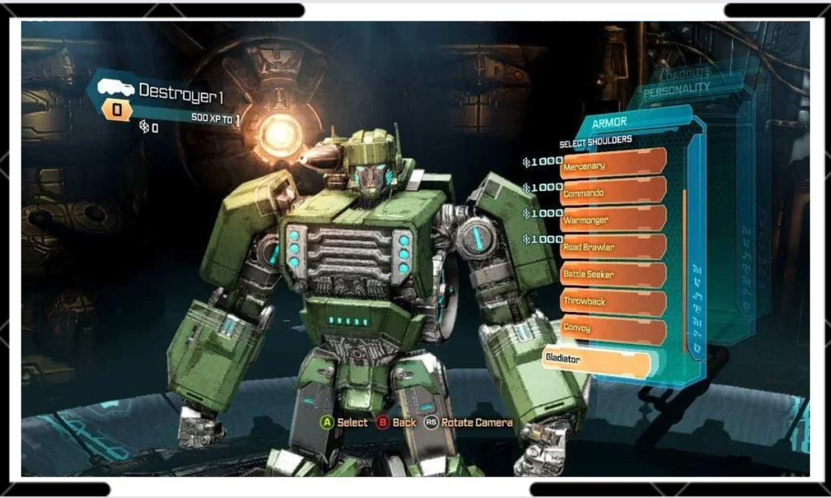 transformers the game