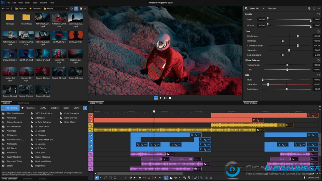 Magix Vegas Pro Full Terbaru